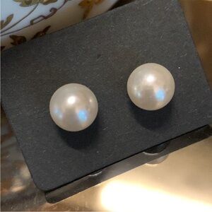 Pearl Stud Earrings